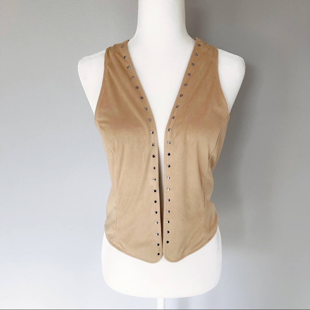 Promod Faux Suede Vest
